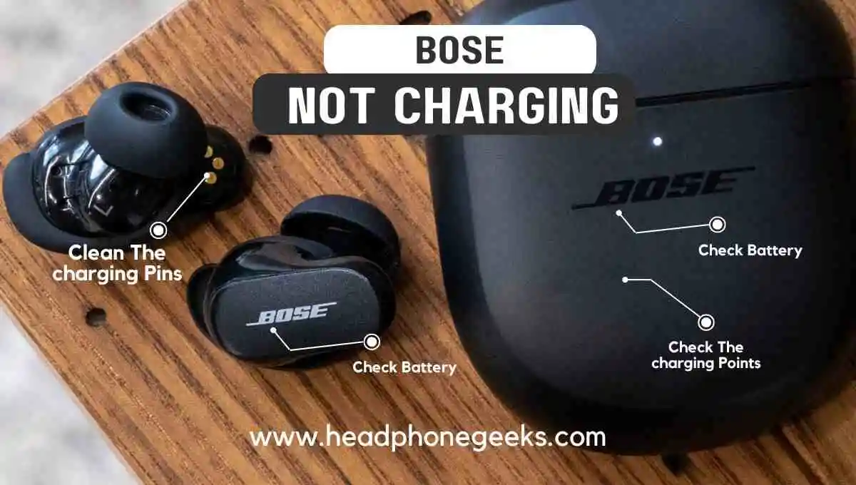 Bose Left Earbud Not Charging (Causes and Solutions)